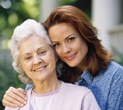 Memory Care mother and daughter