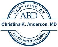 Certified by the American Board of Dermatology