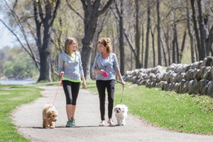 Jenet Klasses is back to enjoying walks after her heart procedure.