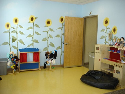 Play therapy room