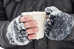 There are two types of injuries related to cold temperatures: chilblains and frostbite.