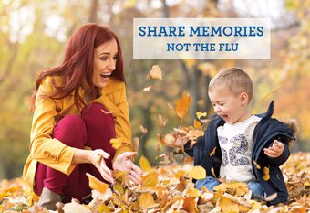 Share Memories. Not the Flu.