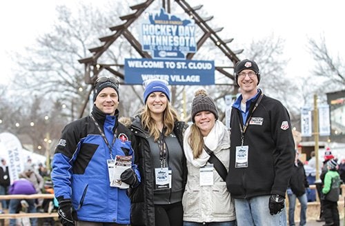 Photos from the festivities at Hockey Day Minnesota 2018.