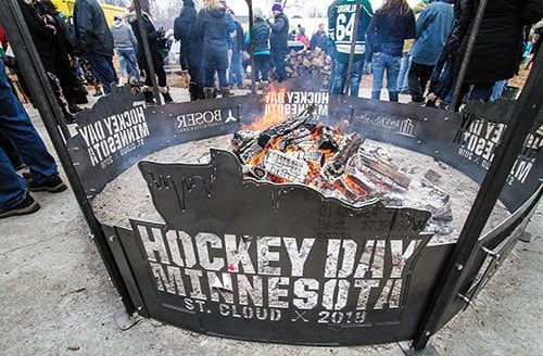 Photos from the festivities at Hockey Day Minnesota 2018.