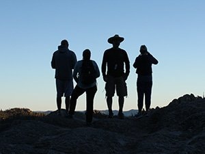 Each summer, Kim Hintermeister, Clinical Lab Scientist with CentraCare Laboratory Services, leads a team of eight CentraCare Health employees on a long weekend of adventure hiking in the Black Hills of South Dakota. Since 2014, 27 different Centracare employees have signed on for this team-building adventure.