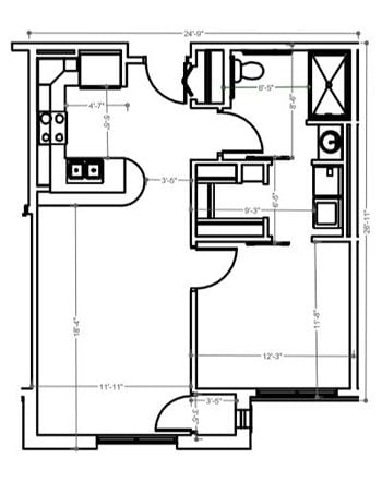 b1 North Floorplan