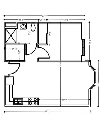 B South Floorplan