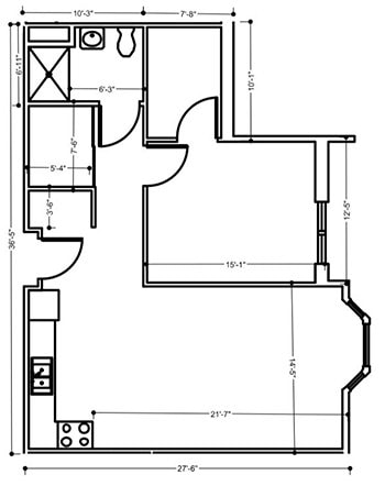 E South Floorplan