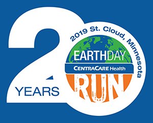 Earth Day 20 Years Logo