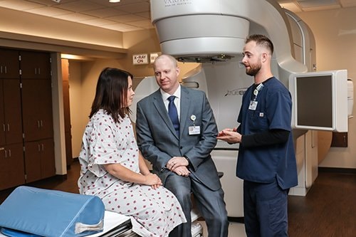 Step 6 – Radiation treatments –Your care will depend on your personal treatment plan based on the best practice guidelines for your diagnosis. The radiation oncologist will check you weekly.